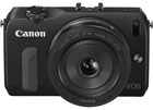 Canon M + EF-M 22mm STM Lens & Lens Adapter