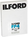 Ilford FP4 Plus 125 4x5 Sheet Film (25 Sheets)