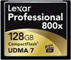 Lexar 128GB 800x Professional Compact Flash
