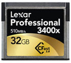 Lexar 32GB 3400x Professional Cfast 2.0 Card