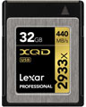 Lexar 32GB Professional 2933x 440MBs XQD Memory Card