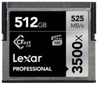 Lexar 512GB 3500x 525MBs Professional Cfast 2.0 Card