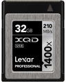 Lexar 64GB Professional 1400x 210MBs XQD Memory Card