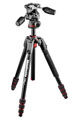 Manfrotto 190 Go Aluminium Tripod With 3-Way Head MK190GOA4-3WX