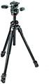 Manfrotto 290 Dual Aluminium Tripod 3 Way Head Kit MK290DUA3-3W