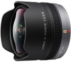 Panasonic 8mm f3.5 Lumix G Fisheye Micro Lens
