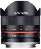 Samyang 8mm f2.8 UMC Fish-eye II (Sony E Mount) Lens