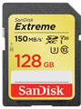 Sandisk 128GB Extreme 150MBs SDXC Card