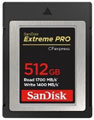 Sandisk 512GB Extreme Pro 1700MBs CFexpress Card