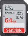 Sandisk 64GB Ultra 120MBs SDXC Card