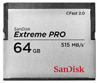 Sandisk Extreme Pro 64GB 515MBs Cfast 2.0 Card