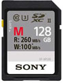 Sony 128GB M Series UHS-II SDXC Card