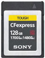 Sony 128GB Tough 1700MBs CFexpress Memory Card
