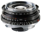 Voigtlander 35mm f2.5 VM Color Skopar II Lens (Leica M Mount)