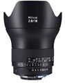 Zeiss 18mm f2.8 Milvus ZE (Canon Fit) Lens