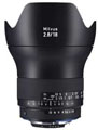 Zeiss 18mm f2.8 Milvus ZF.2 (Nikon Fit) Lens