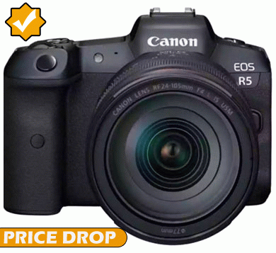 Price Drop on the Canon EOS R5 Camera with 24-105mm f4 L Lens