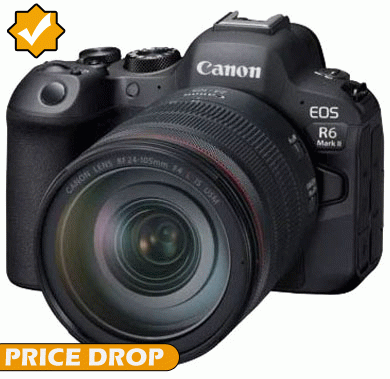 Price Drop on the Canon EOS R6 Mark II Camera with 24-105mm f4 L Lens