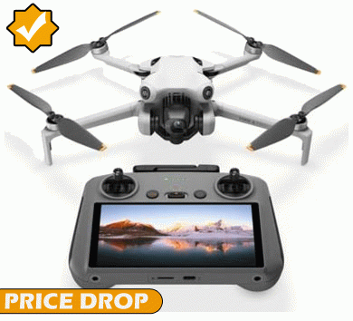 Price Drop on the DJI Mini 4 Pro Drone Fly More Combo with DJI RC 2
