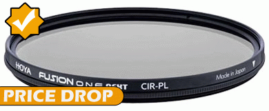 Price Drop on the Hoya 49mm Fusion One Next Circular Polariser Filter