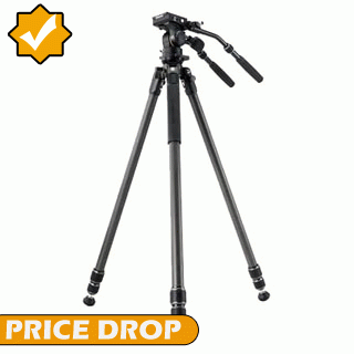 Price Drop on the Vanguard Alta Pro 3VL 303CV 18 Carbon Fibre Tripod With Levelling Base and Video Head