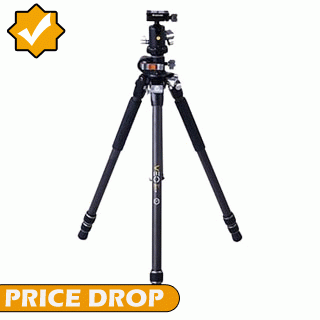 Price Drop on the Vanguard VEO 3+ 263CB Carbon Fibre Tripod Ball Head Kit
