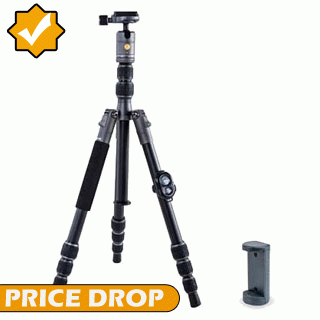Price Drop on the Vanguard VEO 3GO 204AB Aluminium Travel Tripod Kit