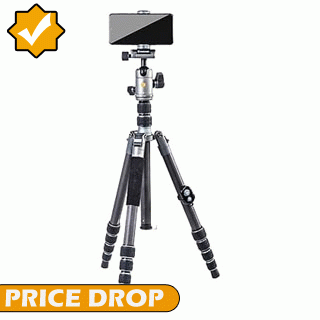 Price Drop on the Vanguard VEO 3GO 265HCB Carbon Fibre Travel Tripod Kit