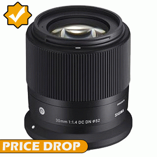 Price Drop on the Sigma 30mm f1.4 DC DN Contemporary Lens (Canon RF Mount)