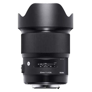 Compare Prices on the Sigma 20mm f1.4 DG HSM Art Lens (L-Mount)