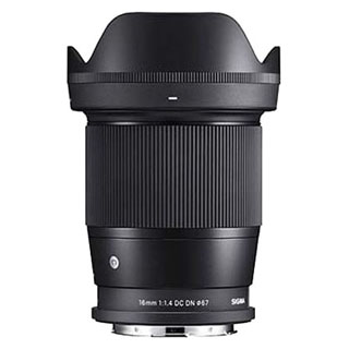 Compare Prices on the Sigma 16mm f1.4 DC DN Contemporary Lens (L-Mount)
