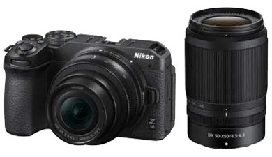 Compare Prices on the Nikon Z 30 Camera with 16-50mm and 50-250mm Lenses