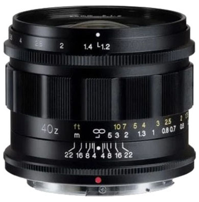 Compare Prices on the Voigtlander 40mm f1.2 Nokton Lens (Nikon Z Mount)