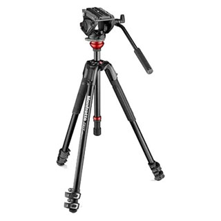 Compare Prices on the Manfrotto 190X Video Aluminium Tripod With MVH500AH Fluid Video head