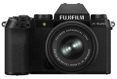 Compare Prices on the Fujifilm X-S20 Camera With 15-45mm Lens