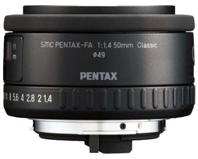 Compare Prices on the Pentax 50mm f1.4 SMC FA Classic Lens