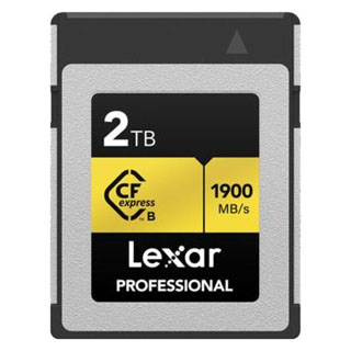 Compare Prices on the Lexar 2TB Professional Type B 1900MBs CFexpress Card