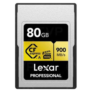 Compare Prices on the Lexar 80GB Professional Type A 900MBs Gold CFexpress Card