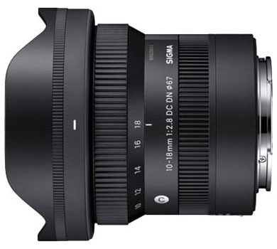 Compare Prices on the Sigma 10-18mm f2.8 AF DC DN Contemporary Lens (Sony E Mount)