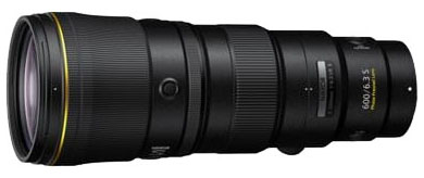 Compare Prices on the Nikon 600mm f6.3 VR S Z-Mount Lens