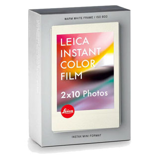 Compare Prices on the Leica SOFORT Film Warm White Duo Pack (20 shots)
