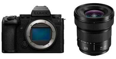Compare Prices on the Panasonic Lumix S5 IIX Camera with 14-28mm Lens