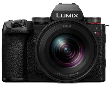 Compare Prices on the Panasonic Lumix S5 II Camera with 14-28mm Lens