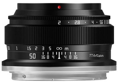 Compare Prices on the TTArtisan 50mm f2 (Nikon Z Mount) Lens
