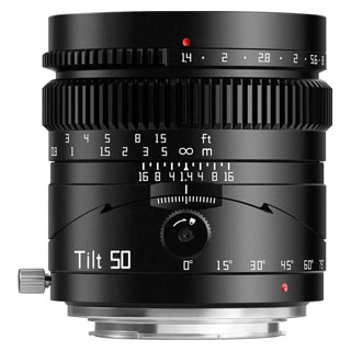 Compare Prices on the TTArtisan 50mm f1.4 Tilt (Canon RF Fit) Lens