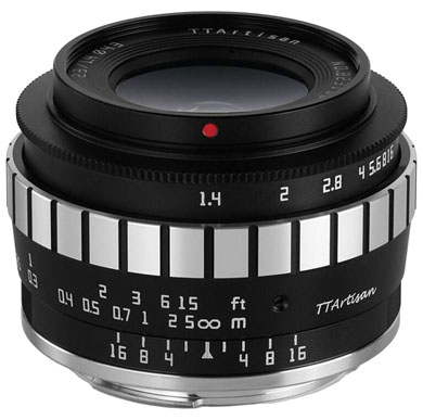 Compare Prices on the TTArtisan 23mm f1.4 (Fuji X-Mount) Lens