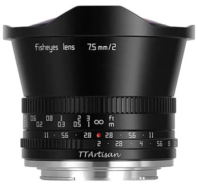 Compare Prices on the TTArtisan 7.5mm f2 Fisheye (L-Mount) Lens