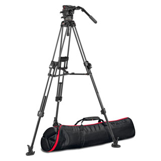 Compare Prices on the Manfrotto 526 Video Head with 645 Fast Twin Carbon Fibre Tripod
