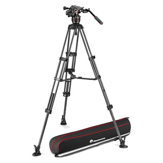 Compare Prices on the Manfrotto Nitrotech 608 Video Head with Carbon Fibre Twin Leg Tripod MS MVK608TWINMC