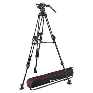 Compare Prices on the Manfrotto Nitrotech 608 Video Head with 645 Fast Twin Aluminium Tripod MVK608TWINFA